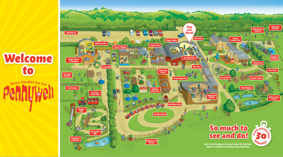Pennywell Farm Map