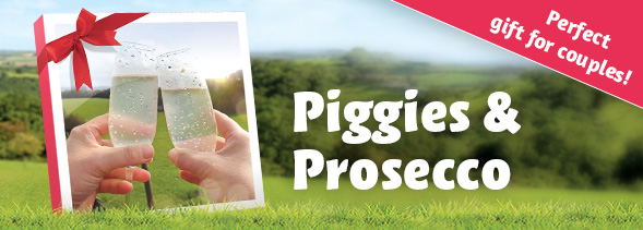 Piggies and Proseco farm gift experience