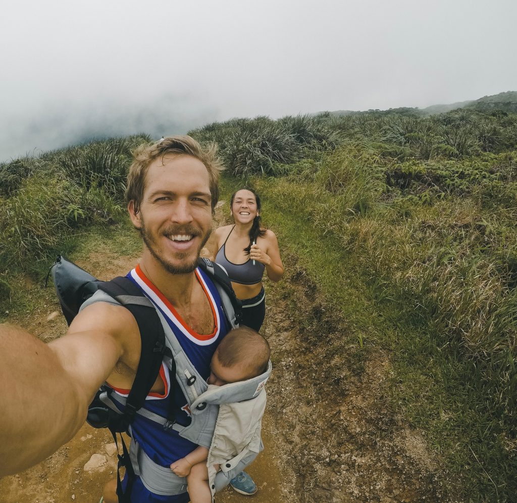 Trail running family experience